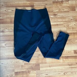 SPANX | leggings | Navy Blue - Black | High-Waisted Leggings | L.